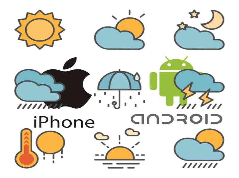app de android o ios para lluvias y tormentas