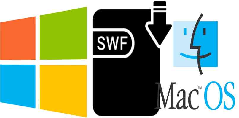 abrir archivo swf en windows y mac