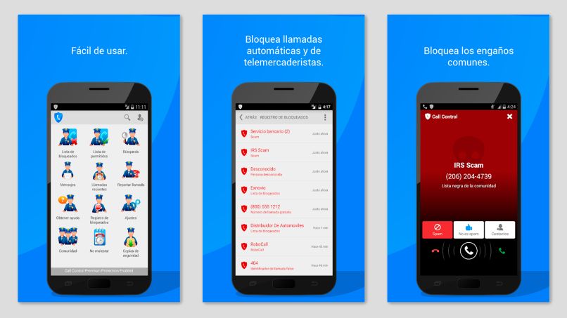 call control aplicacion
