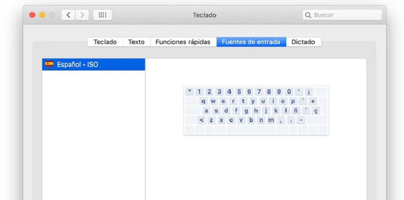 cambiar idioma teclado mac