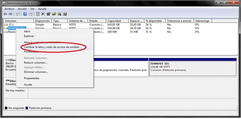 ¿cómo Cambiar La Letra De Una Unidad O Partición De Disco En Mi Pc Windows How To Comoemk 5053