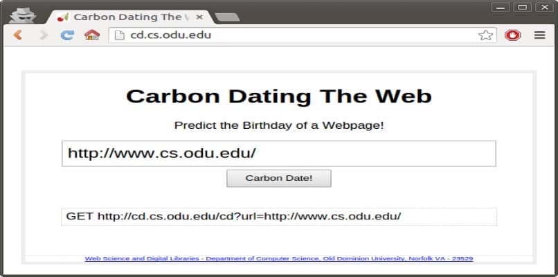 carbon dating web