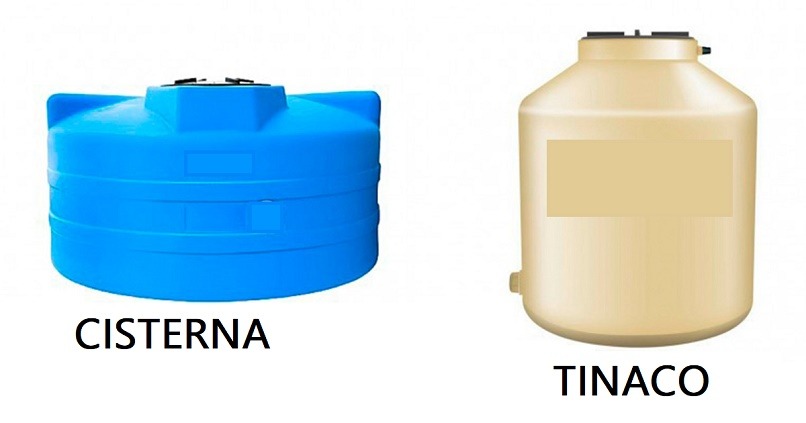 Cisterna y Tinaco