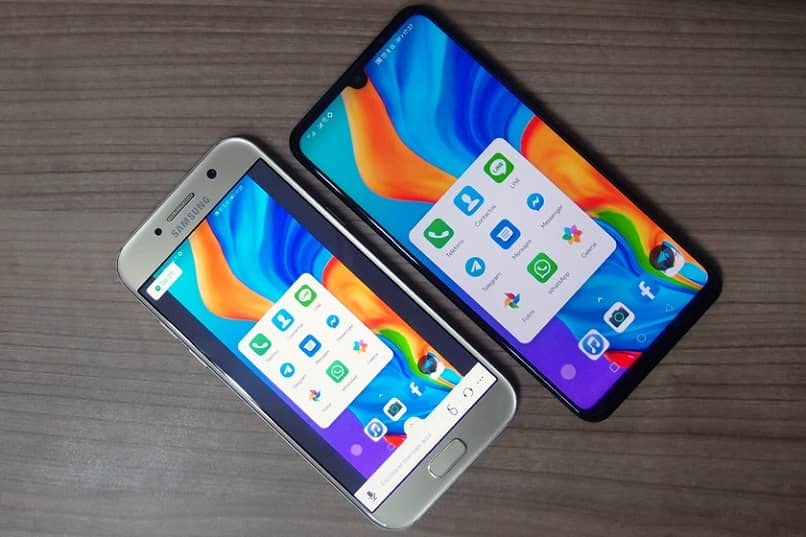 duplicando pantalla desde dos moviles android