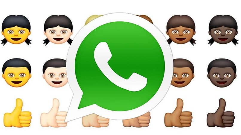 cambiar color whatsapp emojis chats