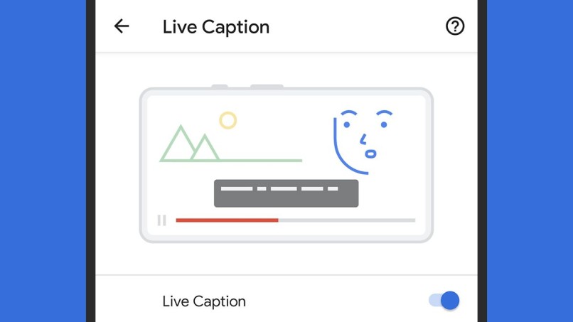 habilitar google live caption