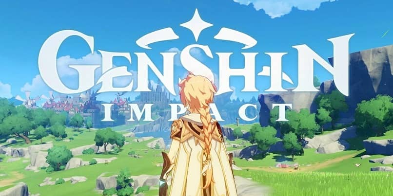 logo del juego genshin impact 