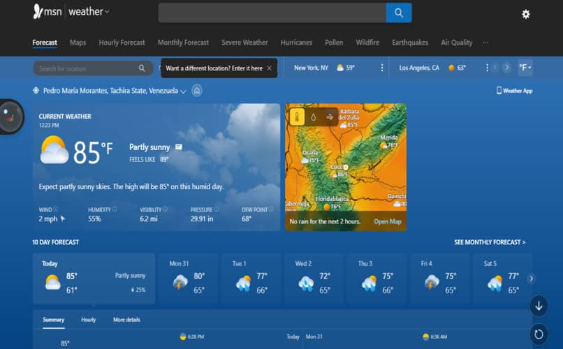 aplicaciones meteorologicas para windows