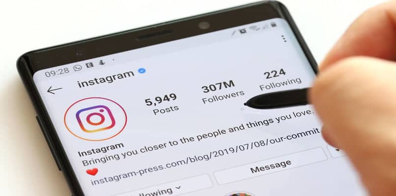 cantidad de seguidores en instagram desde la aplicacion del celular