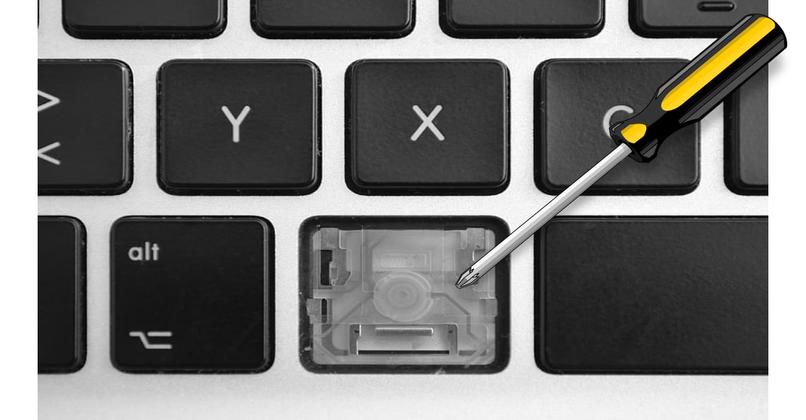 reparar problemas teclado