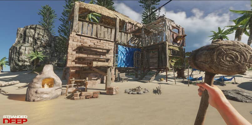 casa improvisada en stranded deep