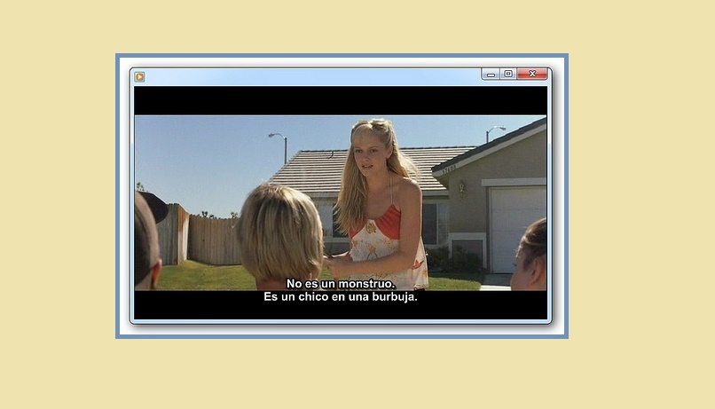 subtitulos srt en reproductor de Windows