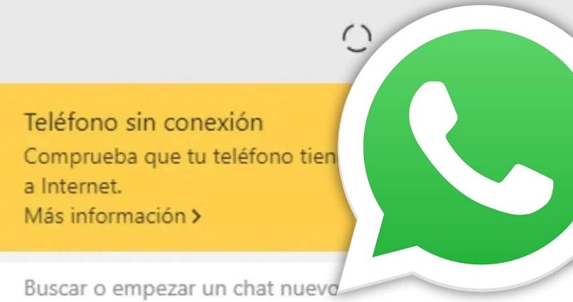 telefono sin conexion whatsapp web