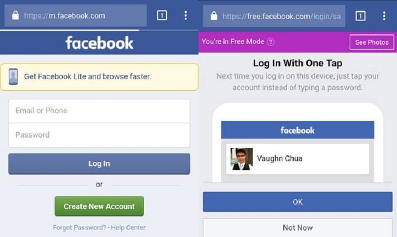 plataforma de facebook offline