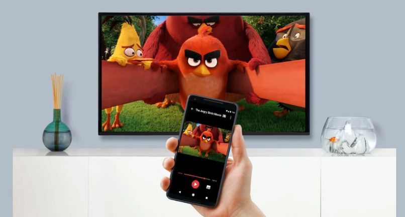 movil smart tv vinculado con app
