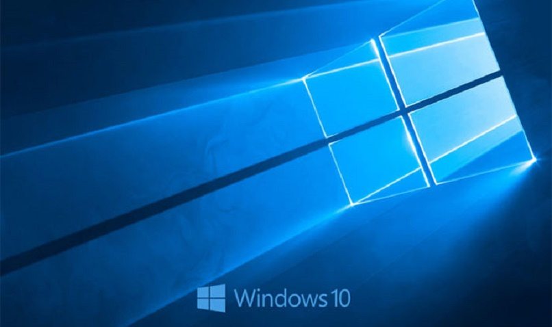 Logo diagonal de Windows 10